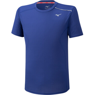 MIZUNO DRY AEROFLOW Short-Sleeved T-Shirt Blue 2020 0